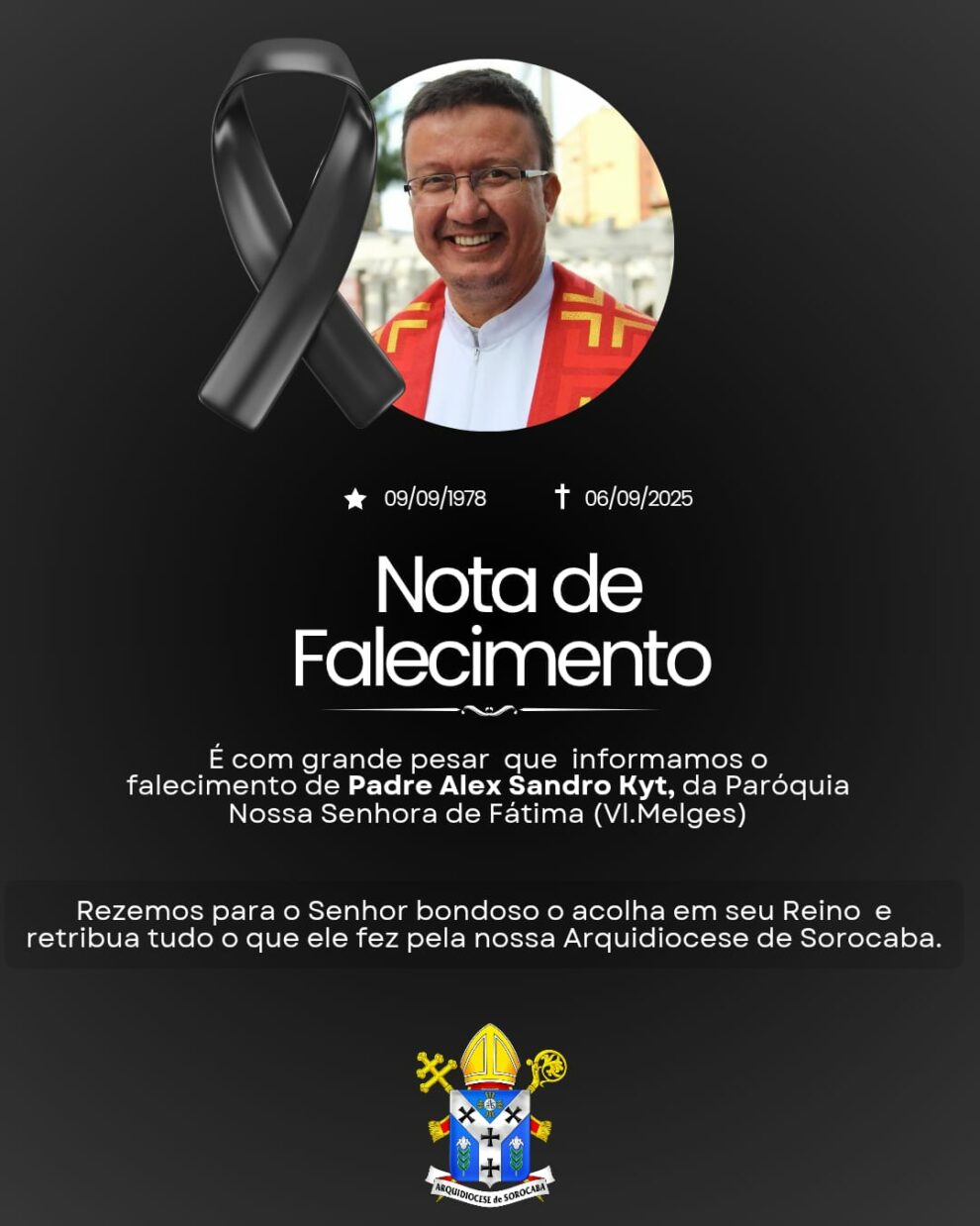 Nota de Falecimento