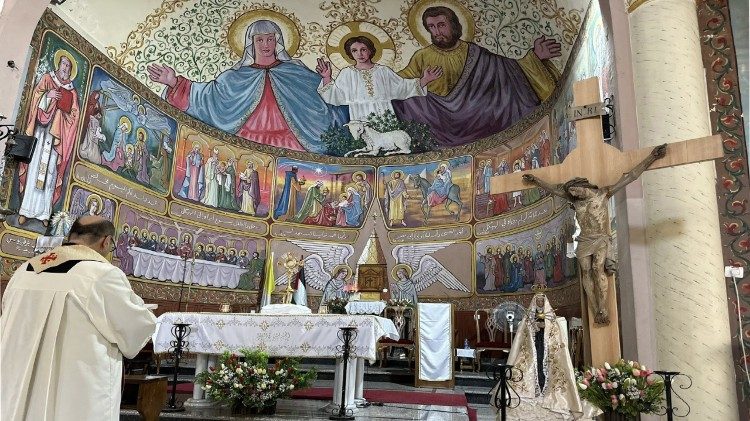 Padre Romanelli: do altar de Gaza, pedimos paz