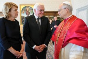 Papa recebe o presidente alemão. Foco na Ucrânia e em Gaza