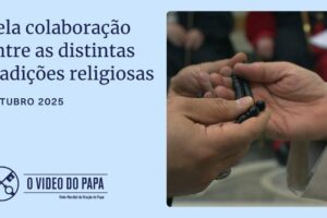 Papa, em oração, pede união entre as religiões em um mundo ferido por conflitos
