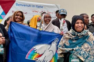 Jubileu dos migrantes: 44 refugiados da Etiópia graças aos corredores humanitários