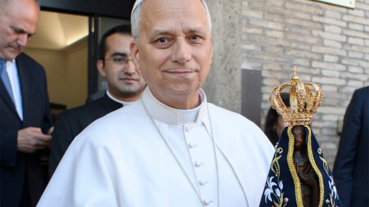 O Papa Leão XIV e Nossa Senhora Aparecida