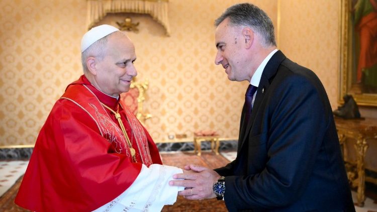 A audiência de Leão XIV com o presidente do Uruguai