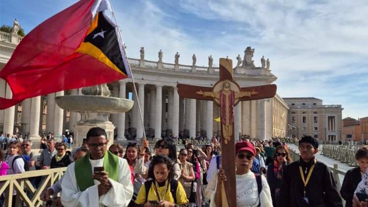 Peregrinos de Timor em Roma: uma viagem de esperança e comunhão
