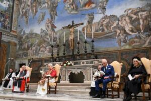 A oração ecumênica de Leão XIV e da Família Real Britânica na Capela Sistina