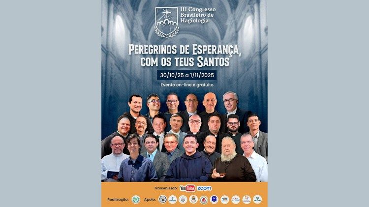 3ª edição do Congresso Brasileiro de Hagiologia: “Peregrinos de Esperança, com os teus Santos”