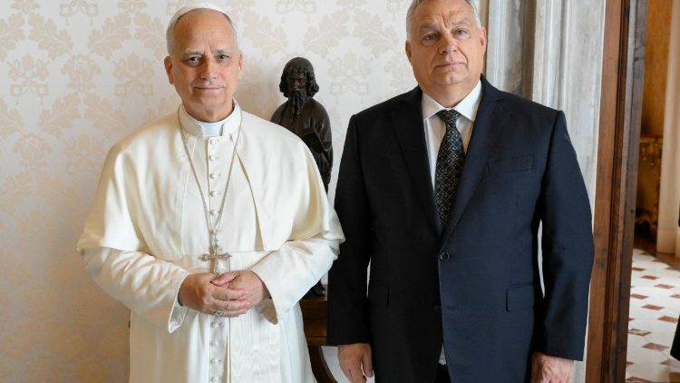 Papa recebe primeiro-ministro da Hungria, Viktor Orbán