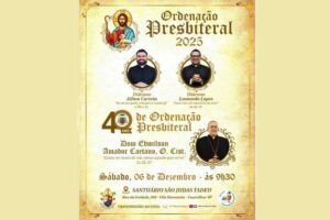 Diocese de Guarulhos celebra ordenações presbiterais e jubileu de ordenação episcopal dom Edmilson