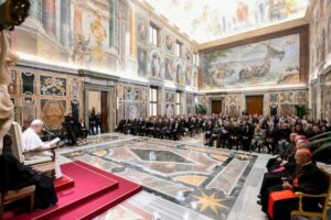 Papa Leão ao mundo do cinema: a beleza não é apenas evasão, mas acima de tudo invocação