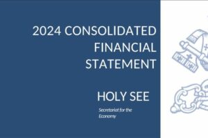 A Santa Sé fecha 2024 com um superávit de 1,6 milhões de euros