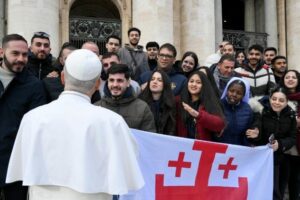 Do Papa, o rosto jovem da esperança na Terra Santa