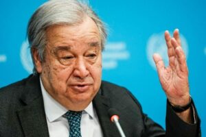 Guterres: o mundo se desestabiliza quando o poder substitui a lei