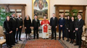 Leão XIV recebe a Presidência colegiada da Bósnia e Herzegovina