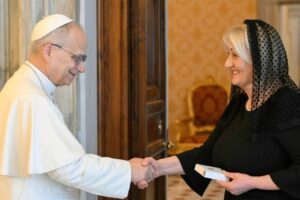 O Papa recebe a presidente do Conselho de Ministros da Bósnia e Herzegovina