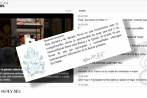 A viagem internacional do Papa online no widget do Vatican News