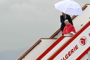 Papa já se encontra na Argélia, primeira etapa de sua 3ª viagem apostólica