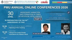 Seminário on-line sobre uso da IA na animação missionária