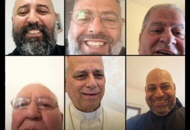 O Papa faz uma videochamada aos padres do sul do Líbano