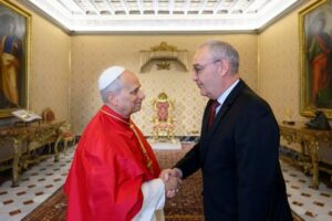 Presidente da Suíça recebido em audiência pelo Santo Padre