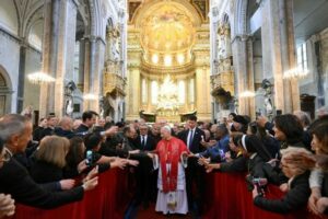 Leão XIV à Igreja de Nápoles: sede testemunhas de Cristo e semeadores de futuro