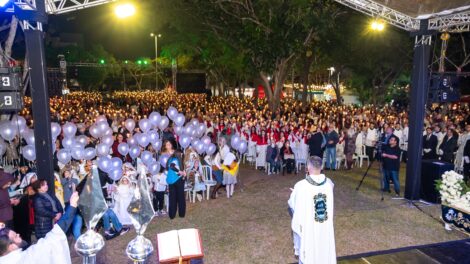 Santa Missa Campal em louvor a Nossa Senhora de Fátima
