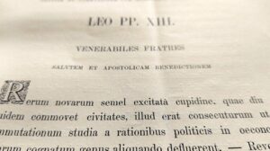 O aniversário da Rerum novarum, um documento pela dignidade humana