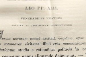 O aniversário da Rerum novarum, um documento pela dignidade humana