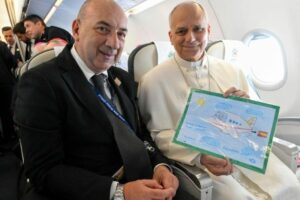 A saudação das crianças do Hospital Bambino Gesù ao Papa Leão XIV