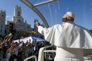Em um minuto, o segundo dia do Papa em Madri
