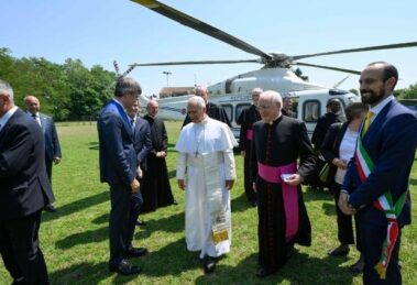 O Papa inicia a visita pastoral a Pavia e Sant’Angelo Lodigiano