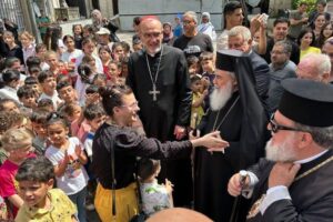 Nova visita pastoral a Gaza de Pizzaballa e Teófilo