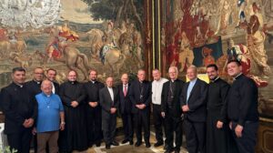 Visita à residência oficial do embaixador do Brasil junto à Santa Sé