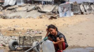 Em Gaza, pouca água e alto risco de epidemias. O desafio diário pela sobrevivência