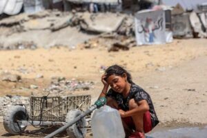 Em Gaza, pouca água e alto risco de epidemias. O desafio diário pela sobrevivência