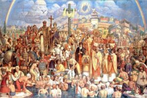 Volodymyr, o Grande, e o Batismo da Rus' de Kiev