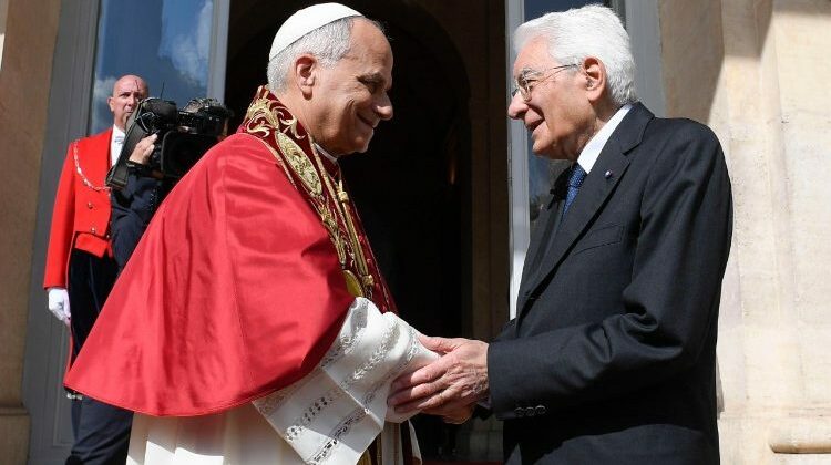O Papa ao presidente Mattarella: obrigado pela atenção à vida eclesial da Itália