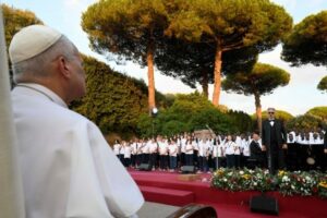 Papa: a beleza da música conduz ao encontro com Deus, “que é a própria Beleza”