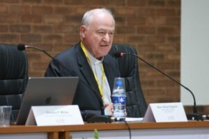 Dom Renzo Pegoraro no XXVII Congresso Mundial dos Médicos Católicos, em Brasília
