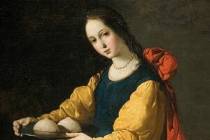 O Papa: em Santa Águeda, contemplamos a vitória do amor sobre a morte