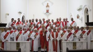 Dia dos Diáconos – Celebração na Paróquia São Carlos Borromeu, a festa de São Lourenço.
