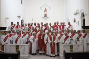 Dia dos Diáconos – Celebração na Paróquia São Carlos Borromeu, a festa de São Lourenço.
