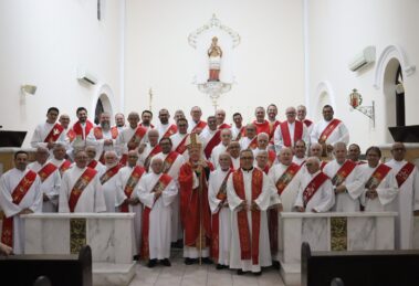 Dia dos Diáconos – Celebração na Paróquia São Carlos Borromeu, a festa de São Lourenço.