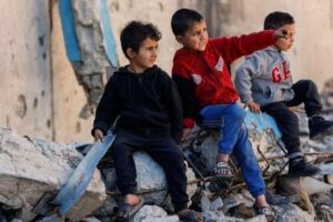 Mais de 170 crianças palestinas foram mortas desde janeiro de 2024