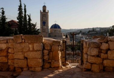 Pizzaballa visita Taybeh, na Cisjordânia: preservar a presença cristã