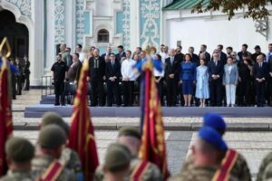 35º Dia da Independência da Ucrânia reúne líderes mundiais em Kiev