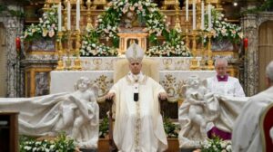Leão XIV em Genazzano: deixemos a paz crescer em nós