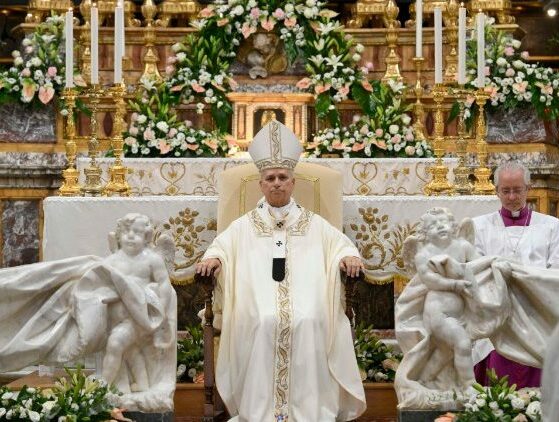 Leão XIV em Genazzano: deixemos a paz crescer em nós