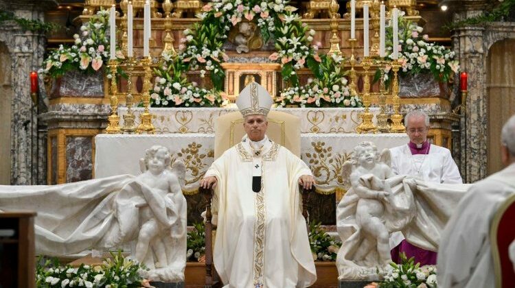 Leão XIV em Genazzano: deixemos a paz crescer em nós