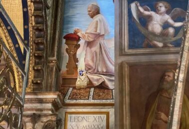 Em Genazzano, o retrato de Leão XIV entre os Papas devotos a Nossa Senhora do Bom Conselho