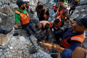 Gaza: pelo menos 20 mortos em desabamento de prédio